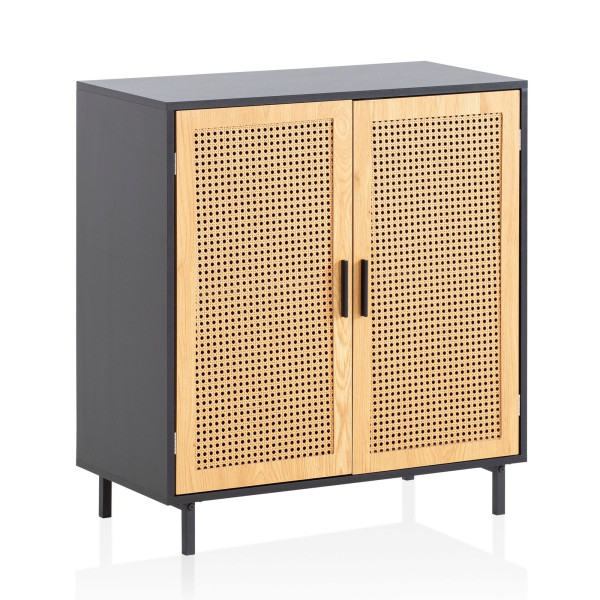 Sideboard in schwarz aus Holz