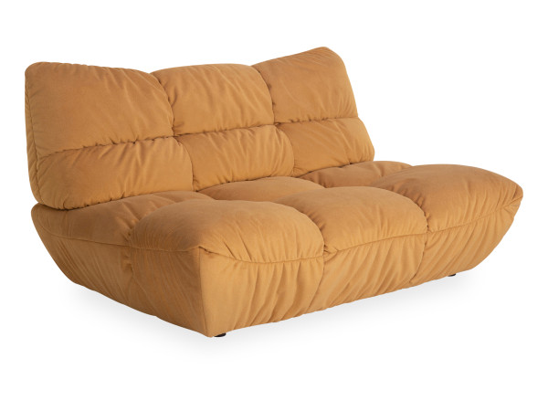 Sofaelement ZEFERINO ASTI in yellow aus Stoff