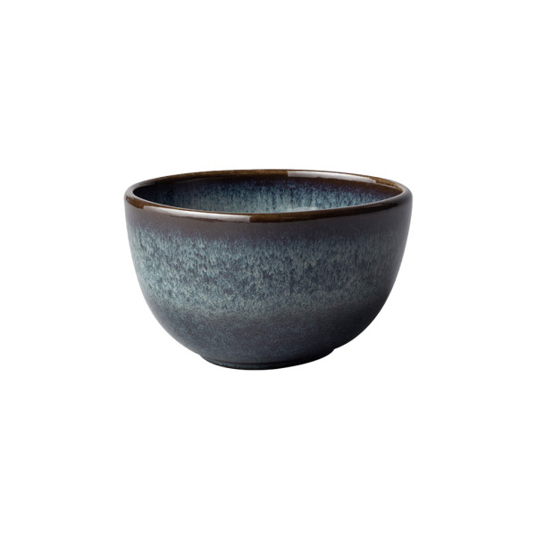 Dipschale LAVE gris in grau aus Steingut
