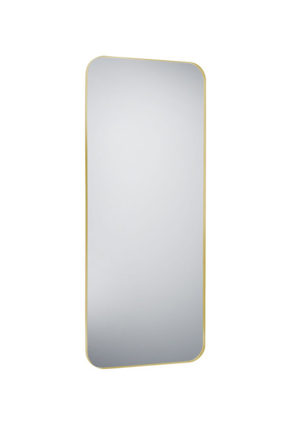 Rahmenspiegel BRITTA in goldfarben aus Metall