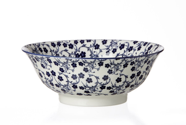 Schale SAKURA in blau aus Porzellan