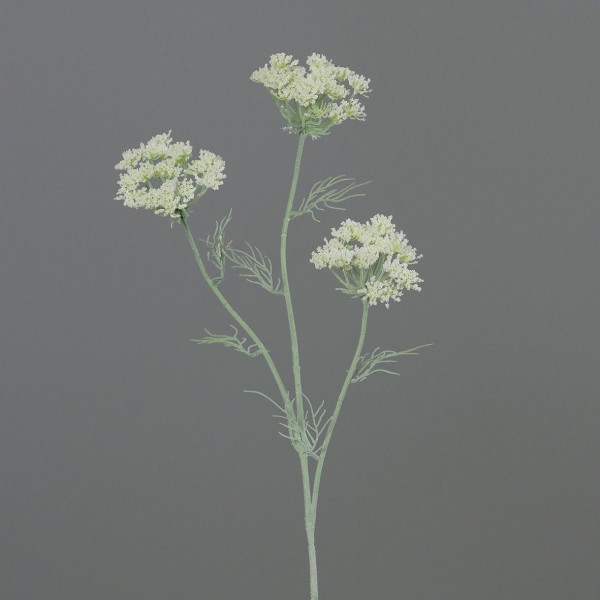Kunstblume Dillzweig in creme