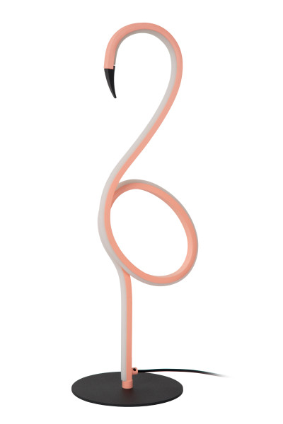 Tischleuchte FLAMINGO in rose aus Aluminium