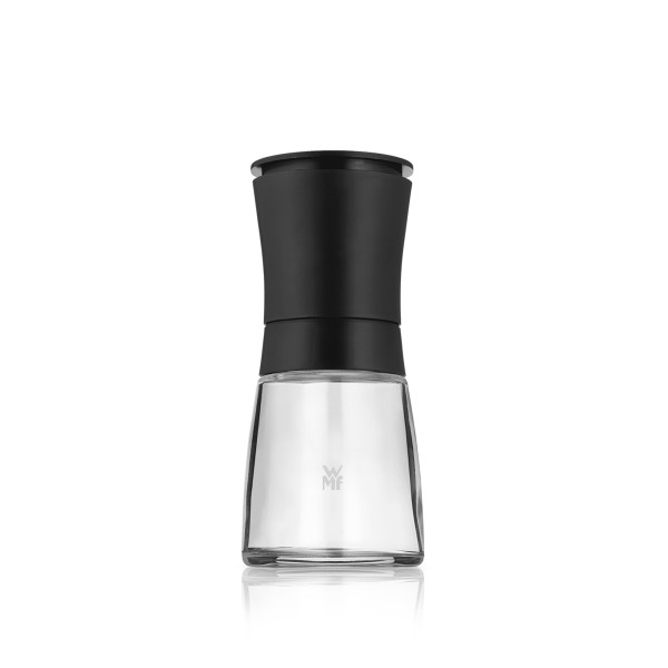 Gewürzmühle würzen und verfeinern. Das TREND unbefüllt in schwarz aus Glas