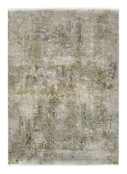 Teppich LOTUS in grün aus Mischgewebe