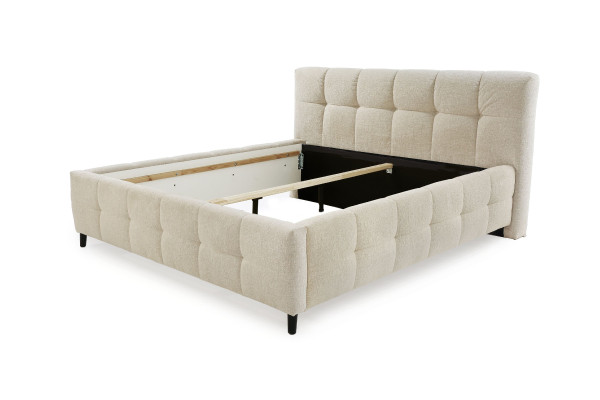Polsterbett HARPER JACA in 417/07 aus Stoff