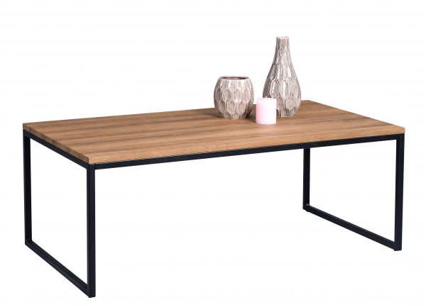 Couchtisch JAKARTA 2 in schwarz aus MDF