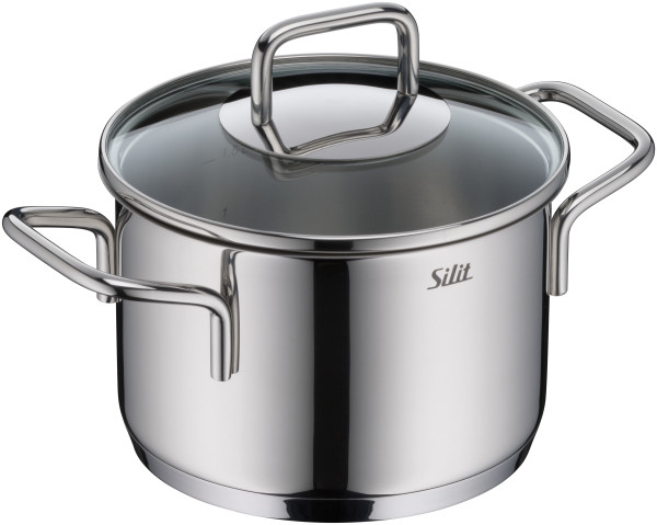 Kochtopf SILIT EXTRA COOK in silberfarben aus Metall