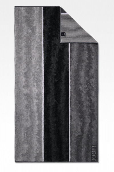 Duschtuch JOOP! SIGNATURE in schwarz aus Baumwolle