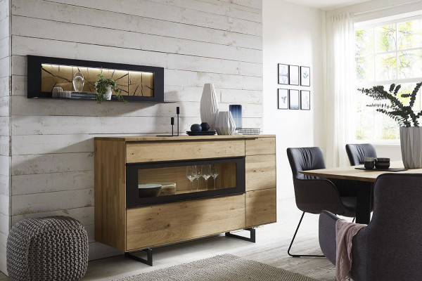 Sideboard witlake CORTONA in Wildeiche aus Massivholz
