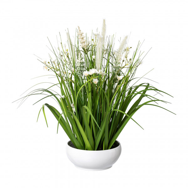 Kunstblume WIESENBLUMEN in weiß