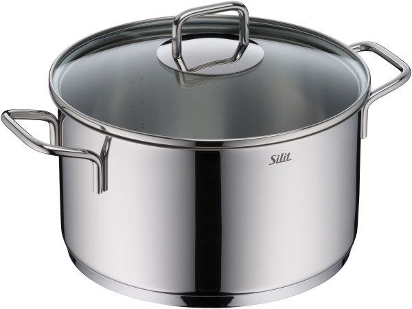 Kochtopf SILIT EXTRA COOK in silberfarben aus Metall