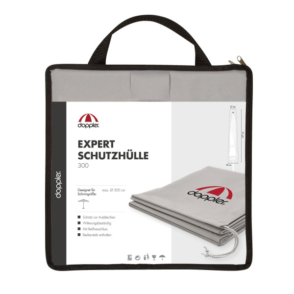 Schutzhülle doppler EXPERT in grau aus Stoff