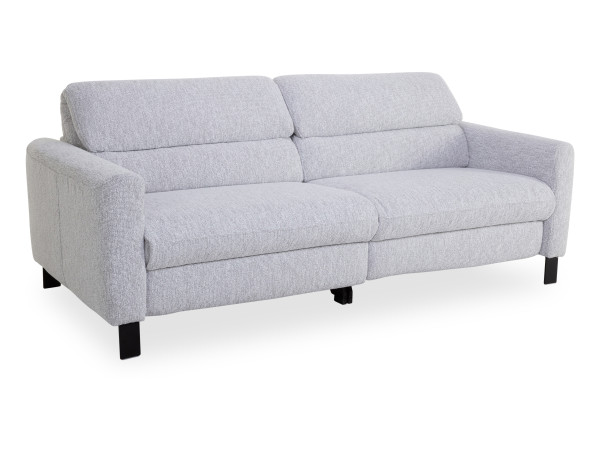 Sofa 3 Sitzer MONDO BAVERO in ecru aus Stoff