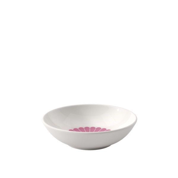 Dessertschale FLEUR in pink aus Bone China