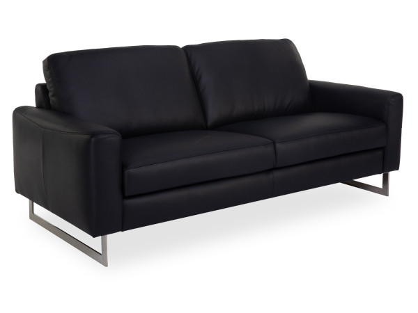 Sofa SCHILLIG ALEXX in schwarz aus Leder