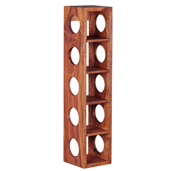Regal MUMBAI in braun aus Holz