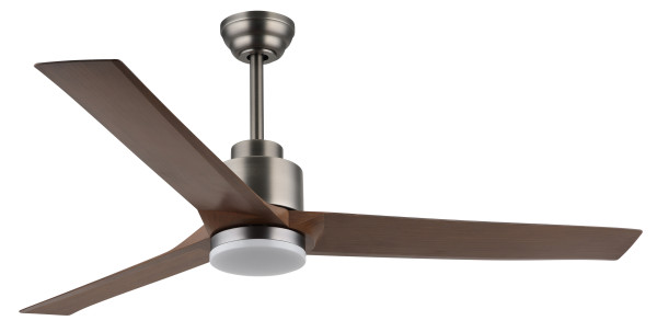 Deckenventilator MODESTO in grau aus Metall