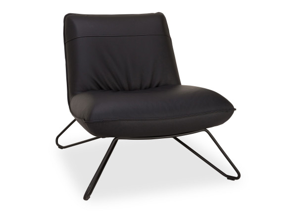 Sessel ROLF BENZ 394 in schwarz