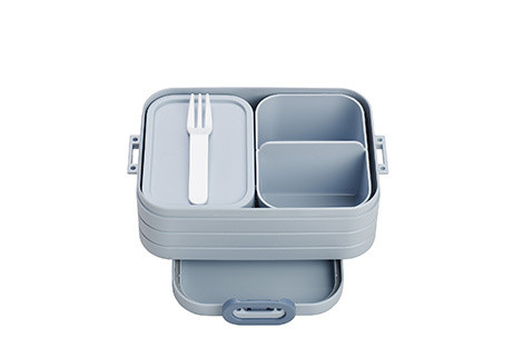 Lunchbox TAKE A BREAK in blau aus Kunststoff