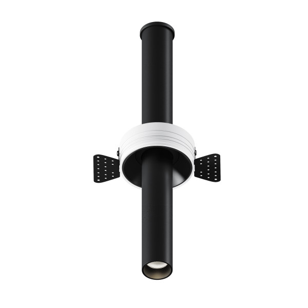 Einbauleuchte FOCUS T in schwarz aus Aluminium