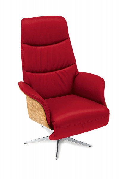 Relaxsessel vito 5093 in rot aus Stoff