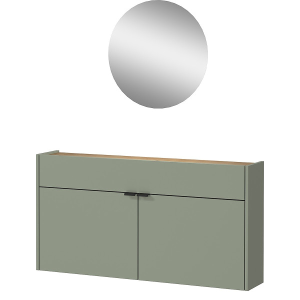 Garderobe AMECA in mehrfarbig aus Holz