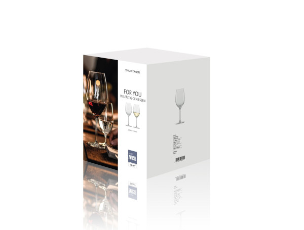 Chardonnayglas-Set FOR YOU in klar aus Glas