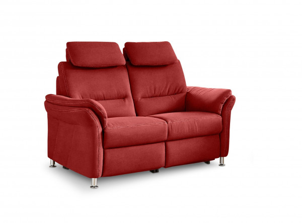 Sofa SYSTEMPOLSTER 2,5 Sitzer DAKOTA in bordeaux aus Stoff