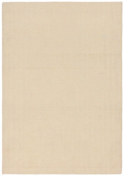 Teppich AURA in beige aus Schurwolle
