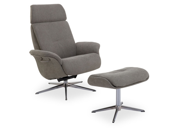 Relaxsessel HARPER KELTY in eucalyptus aus Stoff