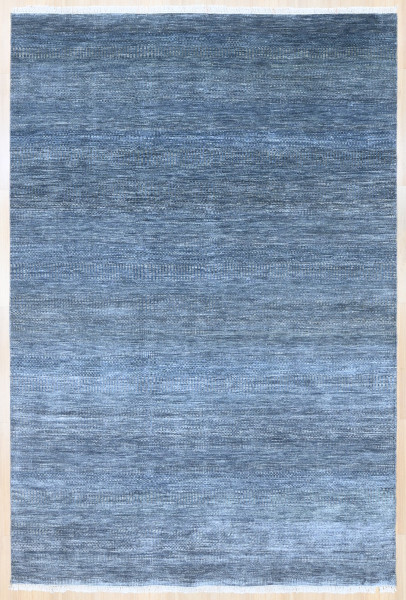 Teppich MIRAGE in blau aus Mischgewebe