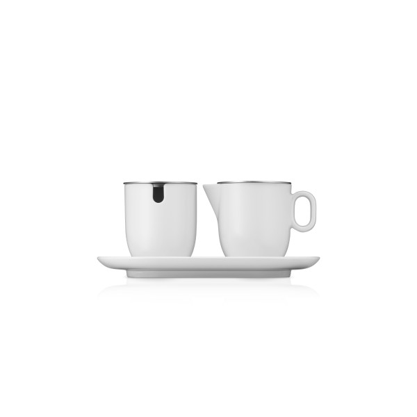 Zucker&Milch-Set WMF BARISTA in weiß aus Keramik