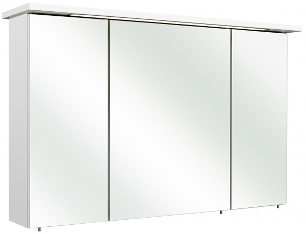 Spiegelschrank Aquarell Cesa III in weiß aus Dekor