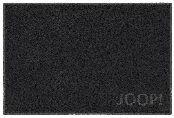 Badematte JOOP! CLASSIC in schwarz aus Polyacryl