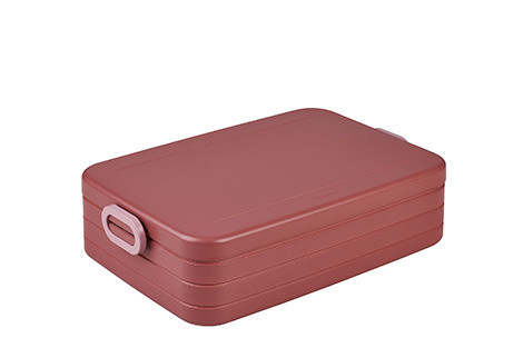 Lunchbox TAKE A BREAK in pink aus Kunststoff