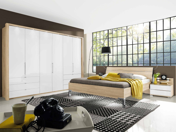 Schlafzimmer Rolf Weber WOLFHAGEN in Eiche sägerau aus Dekor