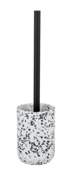 WC-Garnitur TERRAZZO TOSI in weiß aus Polyresin