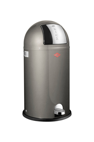 Abfallsammler WESCO KICKBOY in graphit aus Metall