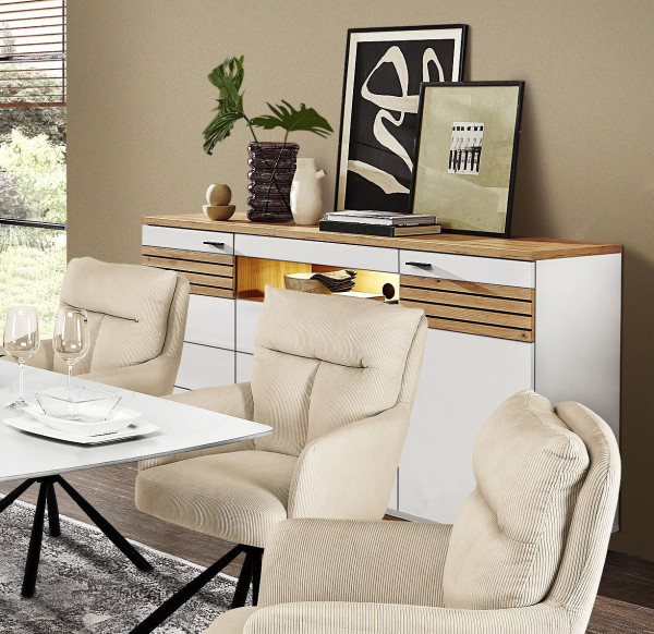Sideboard HARPER WENTWORTH in weiß aus Dekor