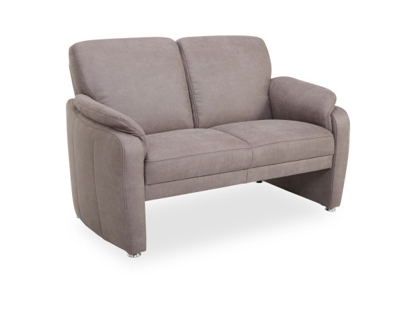 Sofa 2 Sitzer Elastoform STEVE in taupe aus Stoff