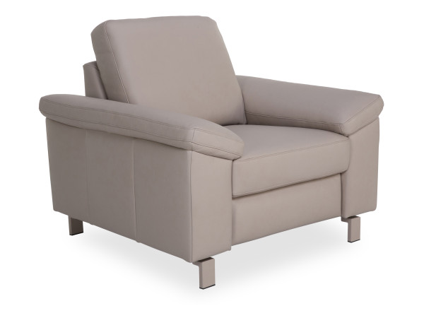 Sessel COLLINS PLUS in sand aus Leder