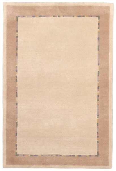 Teppich NEPAL MUSA MU56/1 in beige aus Schurwolle