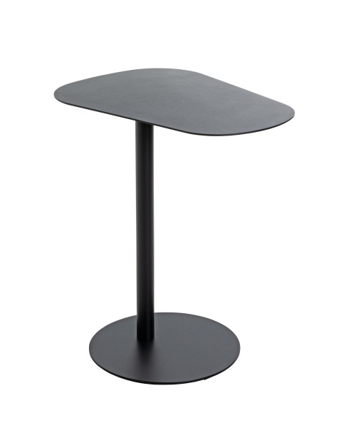 Beistelltisch in schwarz aus Metall