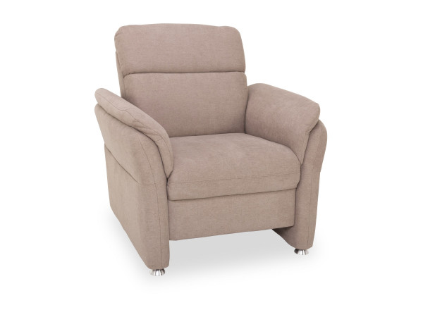Sessel SYSTEMPOLSTER DELTA-S in stone aus Stoff