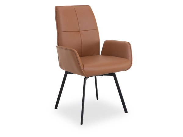Armlehnstuhl vito BELLSIZE LEMVIG in cognac 455