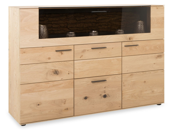 Highboard hartmann Heda in Eiche aus Massivholz
