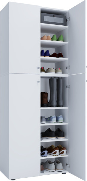 Schuhschrank LONA XXL aus Folie