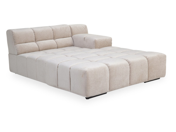 Sofaelement ZEFERINO FANO in beige aus Stoff