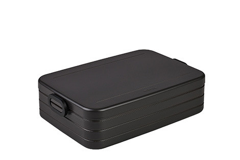 Lunchbox TAKE A BREAK in schwarz aus Kunststoff